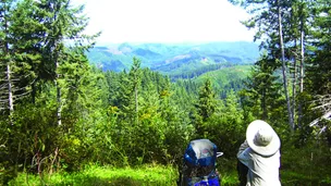(C) Eastman Kodak Company - Unlike some of the other long trails in Oregon, the C2C Trail features a lot of solitude.